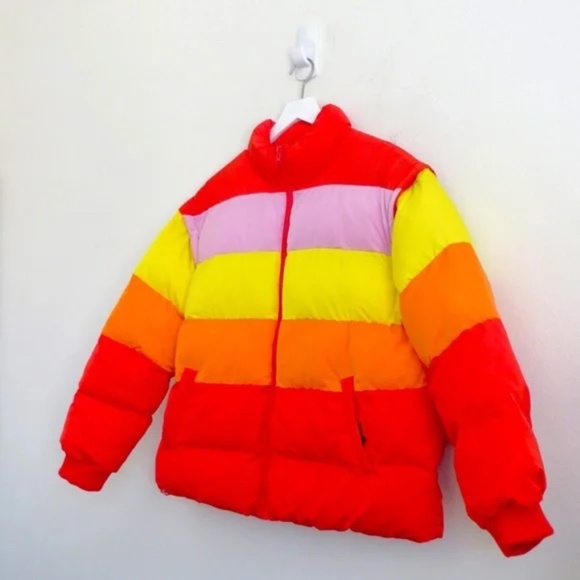 NWT Limited Edition Target x LEGO Convertible Puffer Jacket Vest - S - Picture 2 of 8